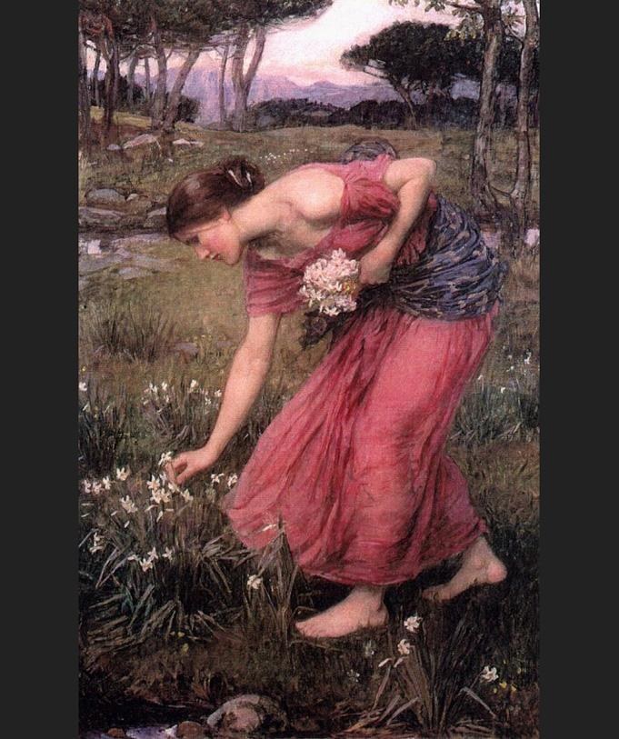 John William Waterhouse Waterhouse Narcissus